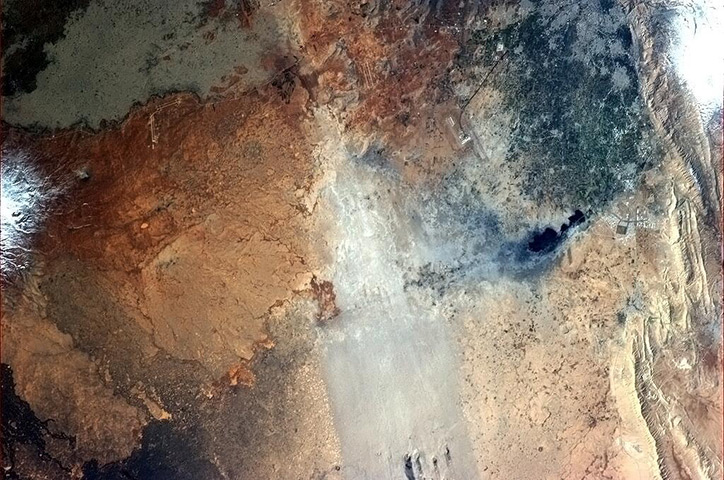 Chris Hadfield's images: Syria