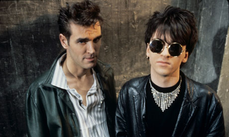 JOHNNY MARR AND MORRISSEY OF THE SMITHS - JULY 1984