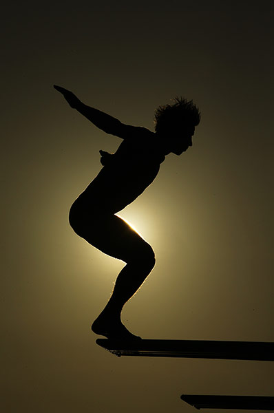 USA Diving Grand Prix: Training diver