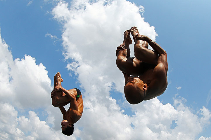 USA Diving Grand Prix: Rios and Ortega