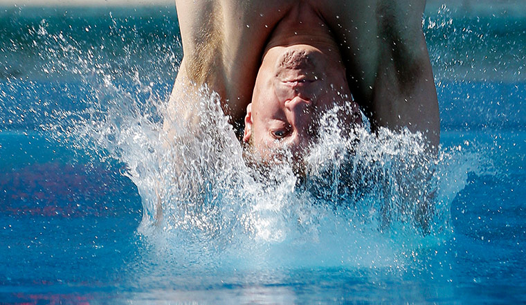 USA Diving Grand Prix: Dwight Dumais