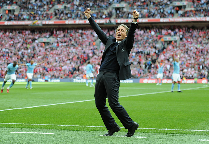 Man City: Manchester City v Stoke City - FA Cup Final