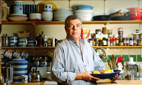 Chef Simon Hopkinson at his home in London