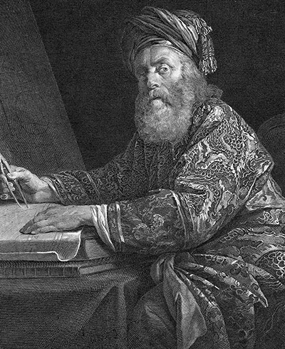 Readers': Engraving of Archimedes