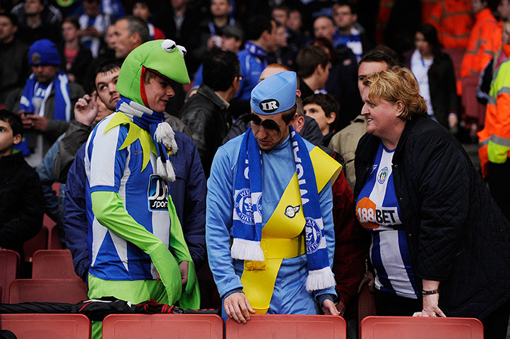 Arsenal v Wigan Athletic: Arsenal v Wigan Athletic