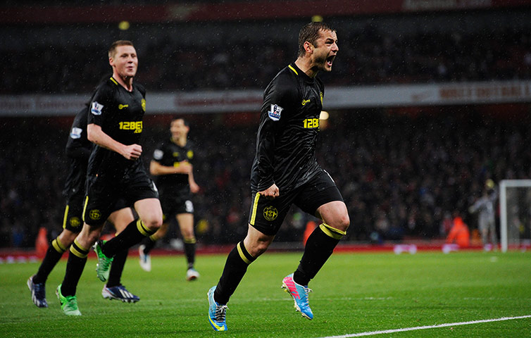 Arsenal v Wigan Athletic: Arsenal v Wigan Athletic