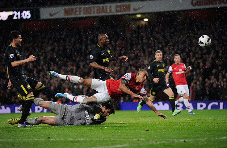 Arsenal v Wigan Athletic: Arsenal v Wigan Athletic
