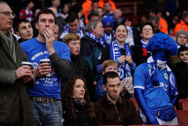 Arsenal v Wigan Athletic: Arsenal v Wigan Athletic