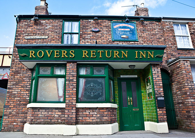 Revamped Rovers Return: Exterior