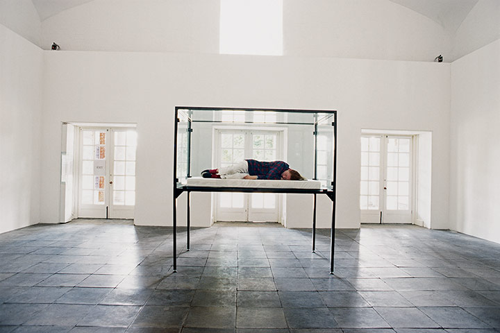 Cornelia Parker: The Maybe, 1995. A Performance and installation at the Serpentine Gallery, 