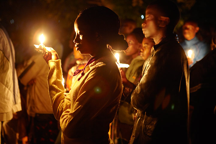 Original Observer: Candlelit vigil in Rwanda