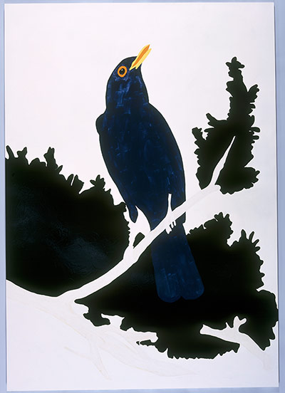 Gary Hume: Blackbird 1998