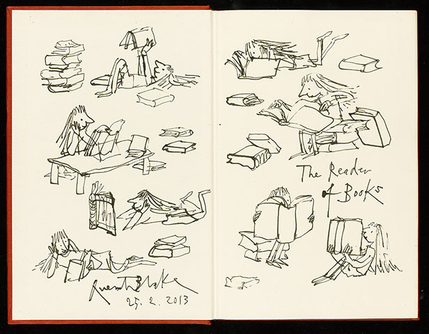 From the margins: Quentin Blake