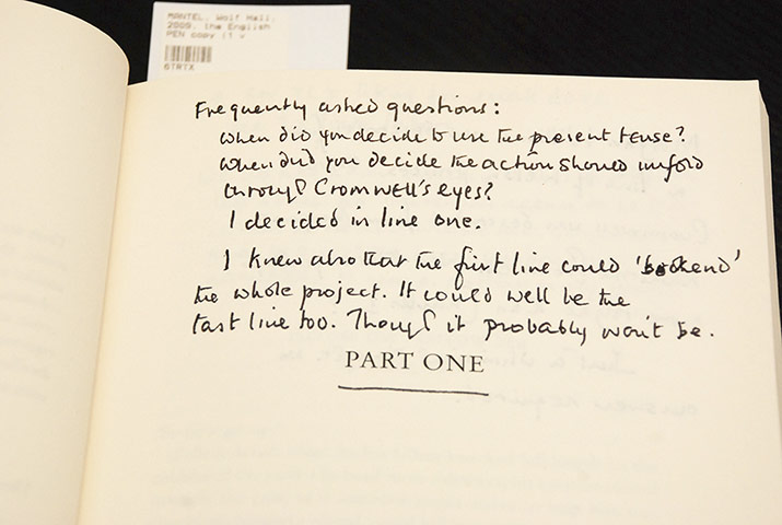 From the margins: Hilary Mantel