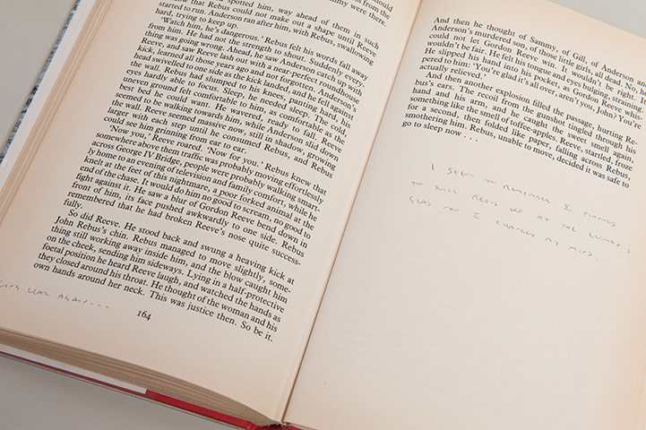 From the margins: Ian Rankin