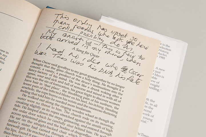 From the margins: Peter Carey