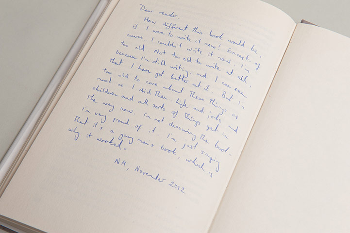 From the margins: Nick Hornby