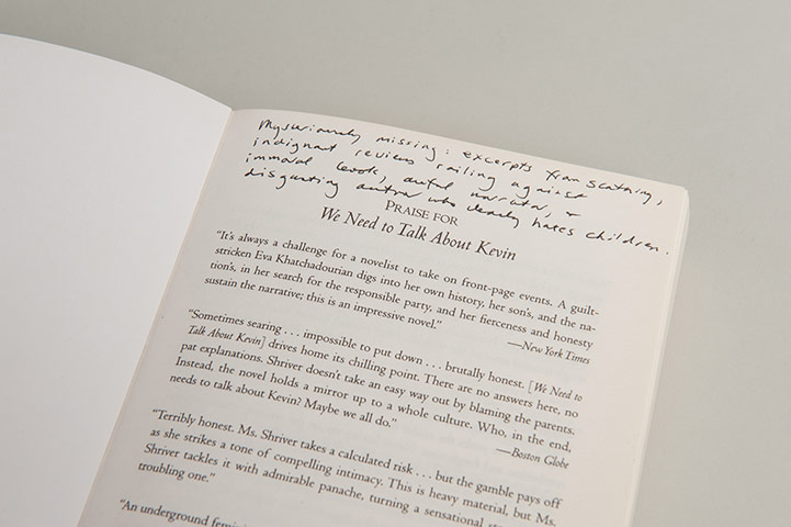 From the margins: Lionel Shriver