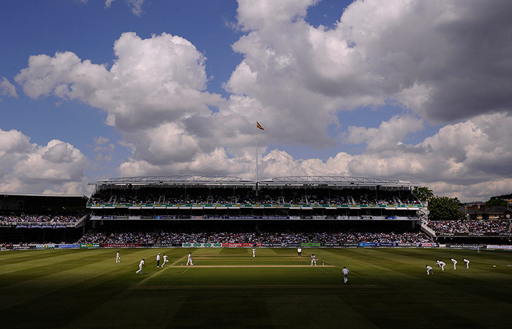 England v NZ at Lord's: Sunshine at Lord's