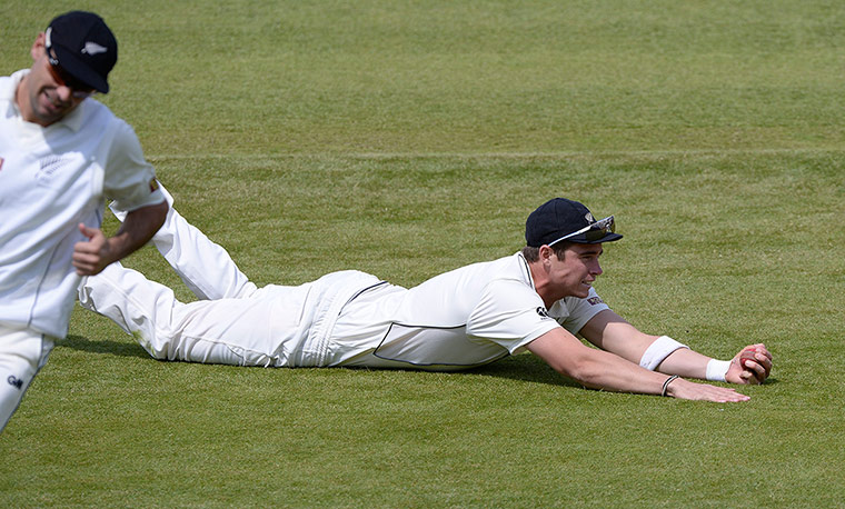 England v NZ at Lord's: Southee catch