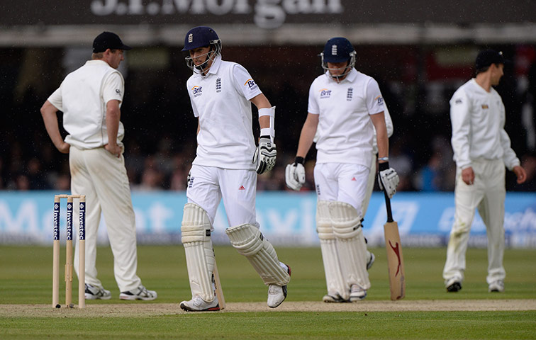 England v NZ at Lord's: Root and Bairstow