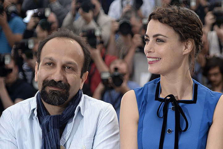 The Past: The Past director Asghar Farhadi and lead actress Berenice Bejo 
