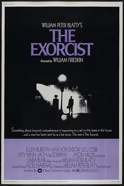Classic film posters: The Exorcist official poster