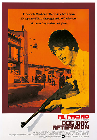 Classic film posters: Dog Day Afternoon: Draft 2
