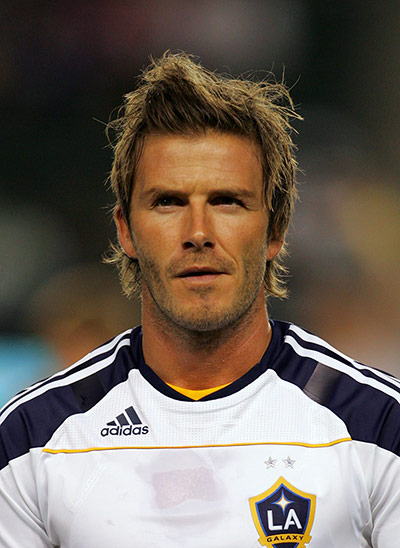 David Beckham hairstyles: David Beckham in 2010