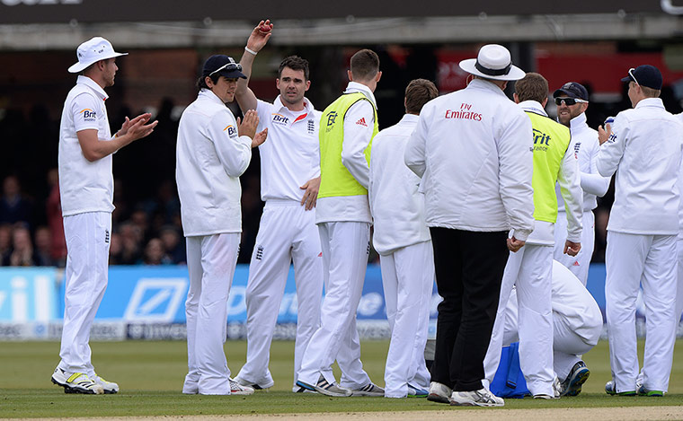 England v NZ: day two: Anderson's 300th
