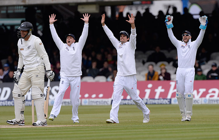 England v NZ: day two: Trott, Cook and Prior