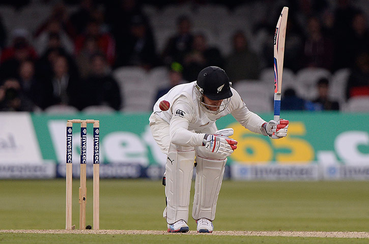 cricket: England v New Zealand