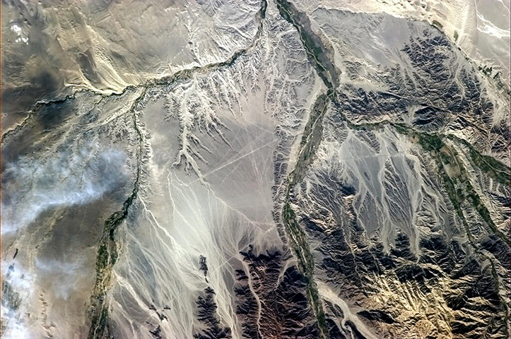 20 Photos: The Nazca lines from Chris Hadfield onboard the International Space Station