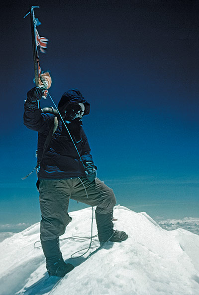 Everest: : Tenzing Norgay stands on the Summit of Mount