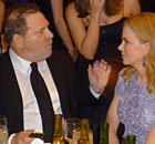 Harvey Weinstein charms party-goers at Cannes