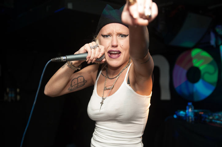 Brooke Candy performs on stage at Audio for the Great Escape festival