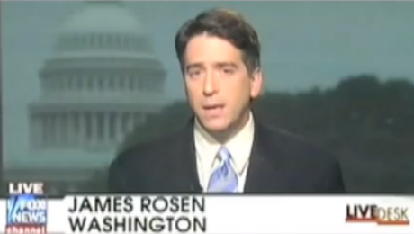 Fox News chief Washington correspondent James Rosen had his emails read by the Obama DOJ, which accused him of being a co-conspirator in a criminal leak case. Photo: screen grab