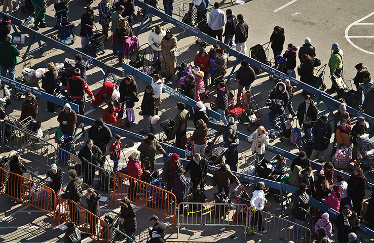 top 10 Natural Disasters: Displaced people : Sandy