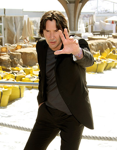 Cannes photocalls: Keanu Reeves at the photocall for his new film Man Of Tai Chi
