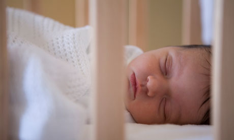 Sudden infant death risk greater when parents share bed with babies