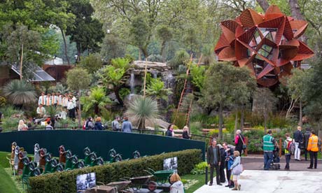 The Trailfinders Australian Garden presented by Fleming's at the Chelsea flower show.