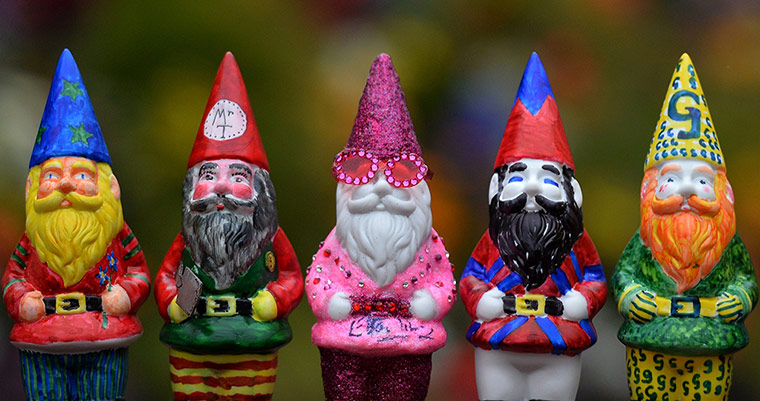 Chelsea: Garden gnomes