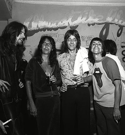 Ray Manzarek: Alice Cooper, Ray Manzarek and Iggy Pop at Whisky a Go Go in Los Angeles