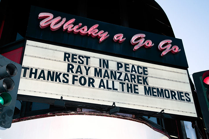 Ray Manzarek: Legendary rock club Whisky a Go Go honors Ray Manzarek