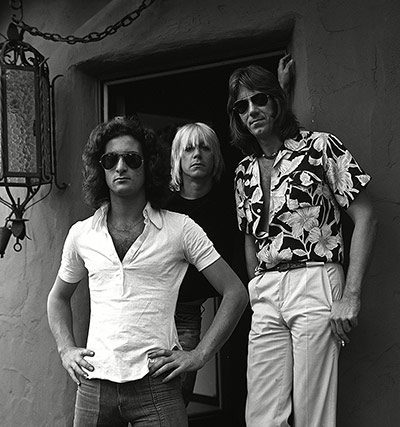 Ray Manzarek: Danny Sugerman, Iggy Pop and Ray Manzarek in Los Angeles, 15 June 1974