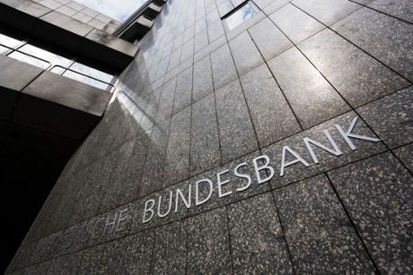 Bundesbank, German Federal Bank facade.