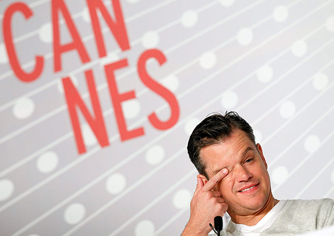 Cannes photocalls: Matt Damon at the Behind The Candelabra press conference