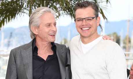 Michael Douglas and Matt Damon