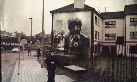 Petrol Bomber Mural