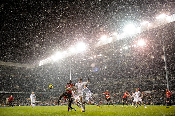 football: Spurs v Man Utd